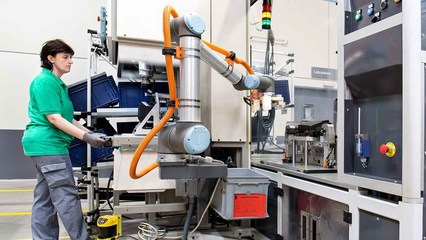 优傲机器人帮助汽车零配件制造商提高生产力